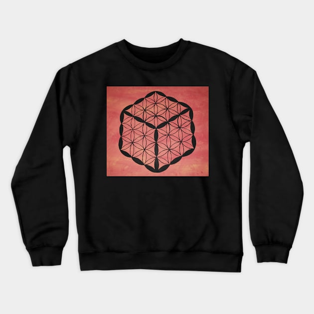 Universe structure Crewneck Sweatshirt by Awesome T-Shirts And More.